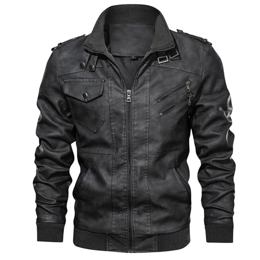 Leather Riding Jacket | Leather - View 14 | Henderson Shop