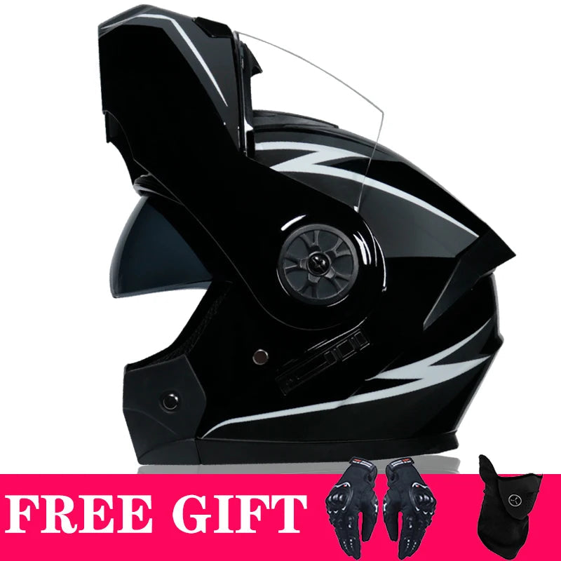 Modular Flip-Up Helmet | DOT Certified & Modular - View 23 | Henderson Shop