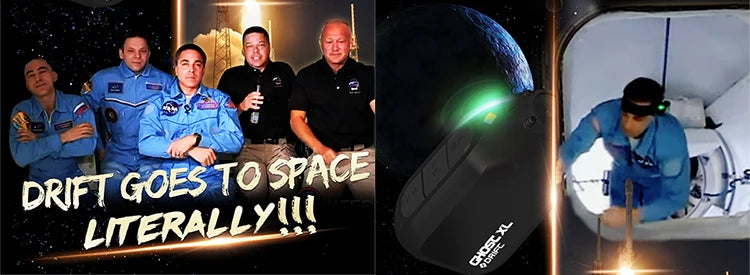 Drift Ghost XL Pro 4K HD Sports Action Camera WiFi IPX7 Waterproof Rotatable Lens Dashcam Mode EIS Bicycle Helmet Motorcycles