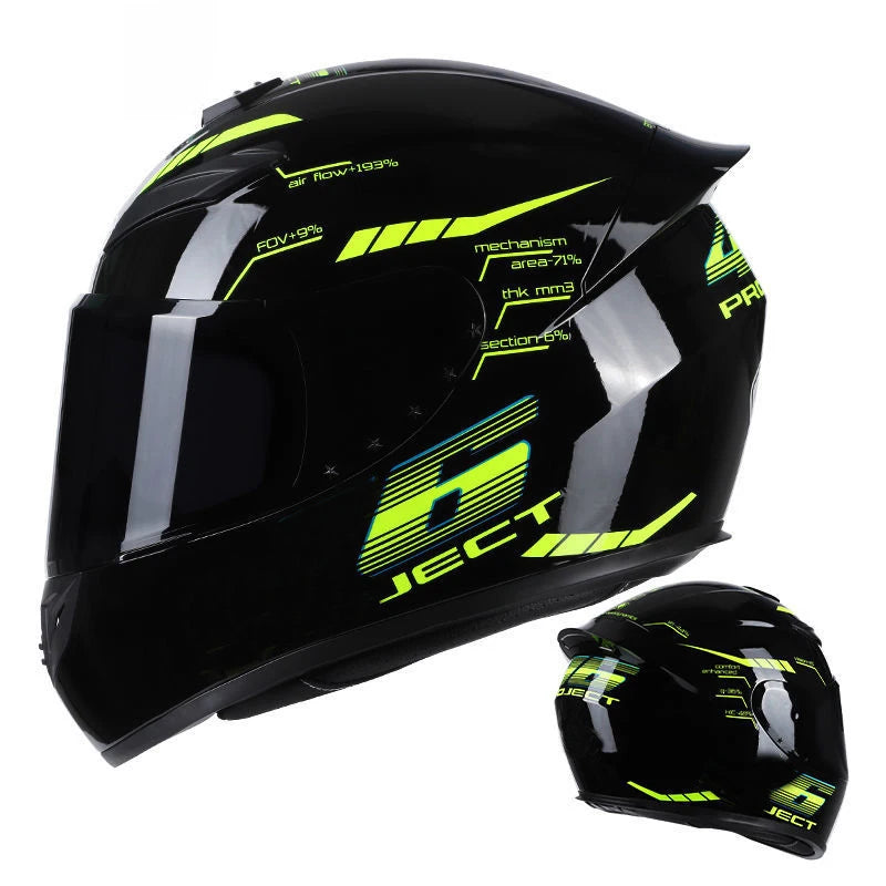 Modular Full Face Helmet | DOT Certified & Full Face - View 17 | Henderson Shop