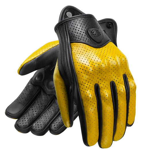Leather Motorcycle Gloves | Leather & Breathable - View 9 | Henderson Shop