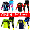 motocross child set MX Jersey and Pants kids children Set Dirt Bike MTB DH UT... | Henderson Shop