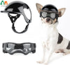 ATUBAN Dog Helmet and Dog Goggles for Small Dogs-Pet Motorcycle