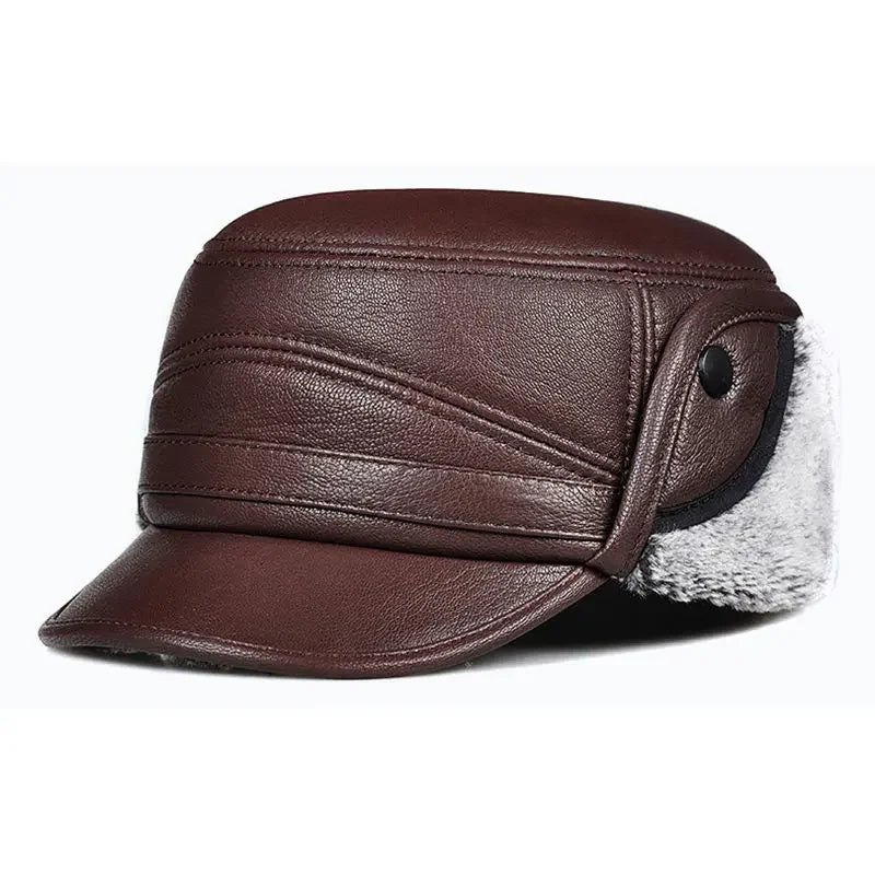 Motorcycle Cap | Leather & Winter - View 27 | Henderson Shop