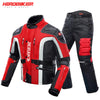 Hendersonshop Motorcycle Jacket Windproof Motocross Jackets Motorcycle Pants Wear-resistant Chaqueta Moto