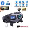 K10 Motorcycle Helmet Bluetooth 5.4 Headset Waterproof Earphone with LCD Display Stereo FM Radio 1080P HD Video Dashcam