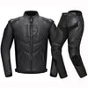 Leather Motorcycle Jacket Men's Chaqueta Moto Waterproof Moto Suit Motorbike ... | Henderson Shop