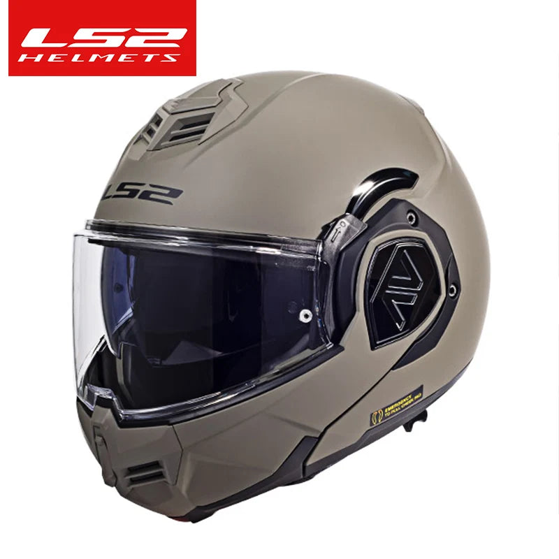 Hendersonshop LS2 FF906 Advant Flip Up Face Helmets ECE Motorcycle Modular