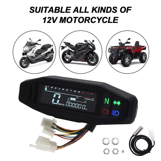 Digital Motorcycle Speedometer | Henderson Shop