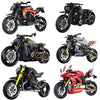 500+pcs 1:8 technology motorcycle block model;highly simulate the original ca... | Henderson Shop