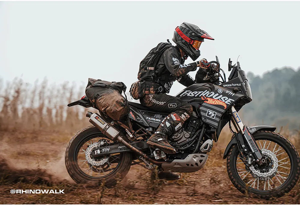 Rhinowalk Motorcycle Bag 100%Waterproof 18L/28L/48L Large Capacity 2 Pcs Univ... | Henderson Shop