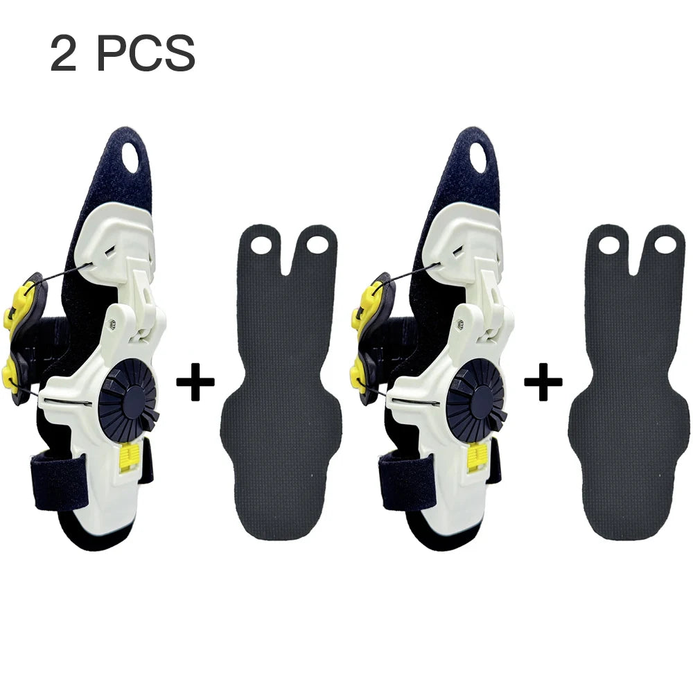Motorcycle wrist guard X8 wrist support white acid yellow M/L motorcycle protective equipment