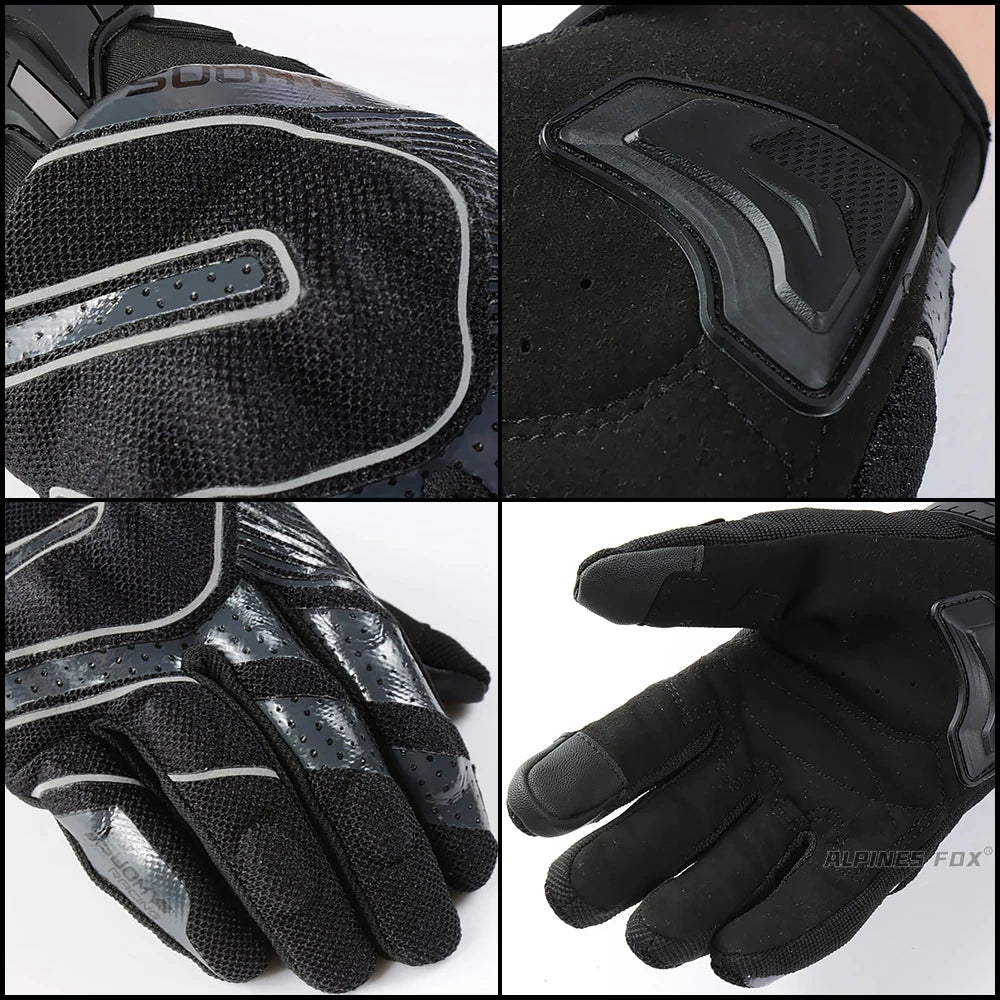 SUOMY Summer Motorcycle Cycling Gloves Touch Screen Motobike Riding Gloves TP... | Henderson Shop