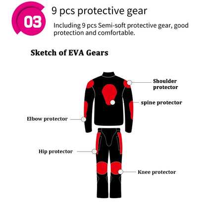 Motorcycle Riding Pants | Waterproof & Breathable - View 14 | Henderson Shop