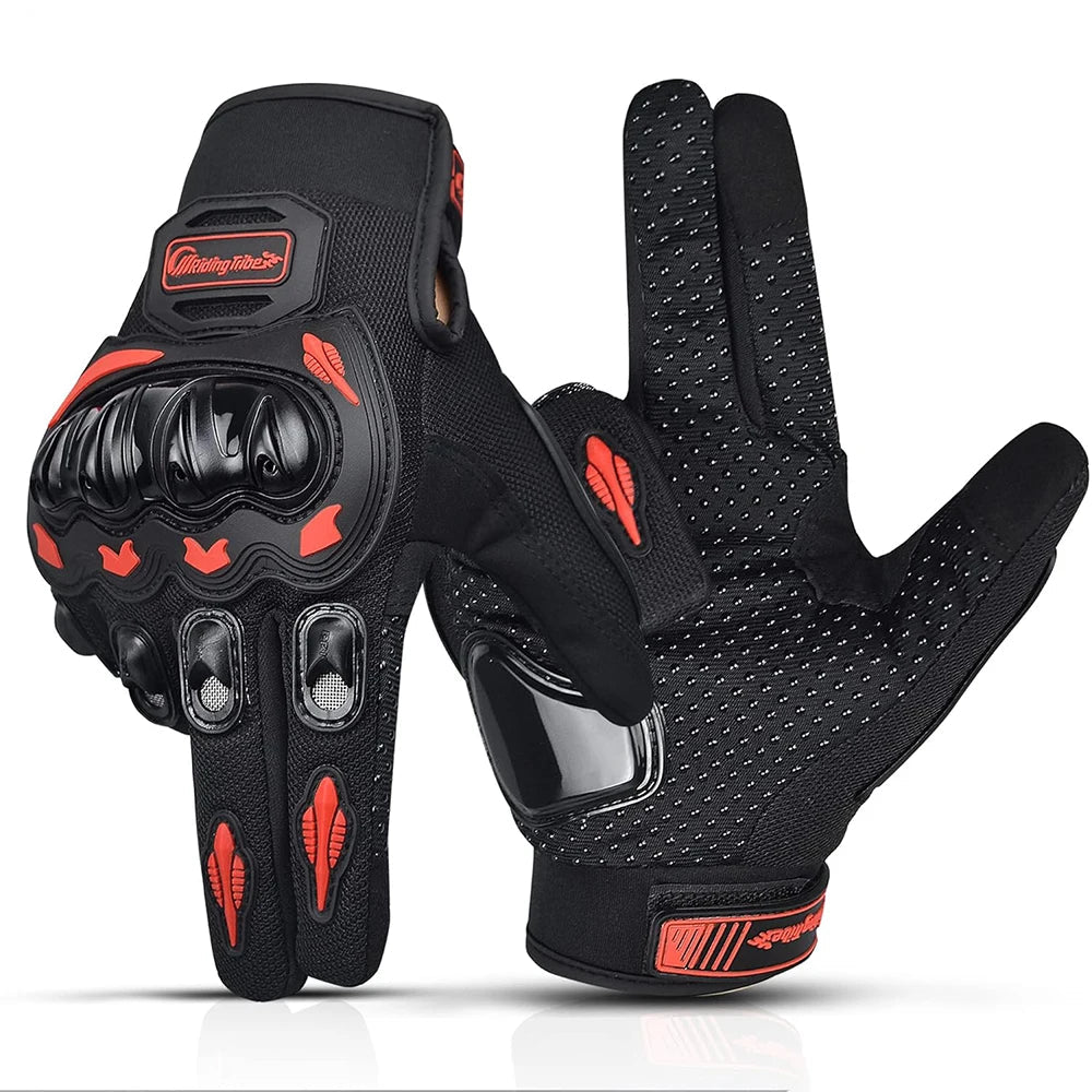 Road Racing Cycling Climbing Motocross Breathable Full Finger Touch Screen Mo... | Henderson Shop