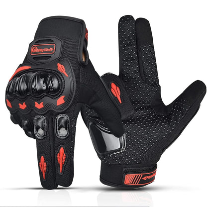 Road Racing Cycling Climbing Motocross Breathable Full Finger Touch Screen Mo... | Henderson Shop