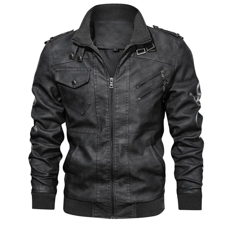 Leather Riding Jacket | Leather - View 14 | Henderson Shop