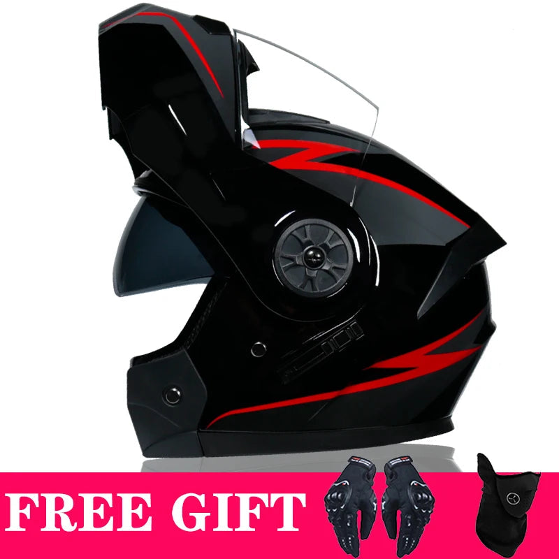 Modular Flip-Up Helmet | DOT Certified & Modular - View 21 | Henderson Shop