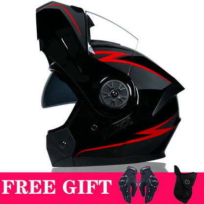 Modular Flip-Up Helmet | DOT Certified & Modular - View 21 | Henderson Shop