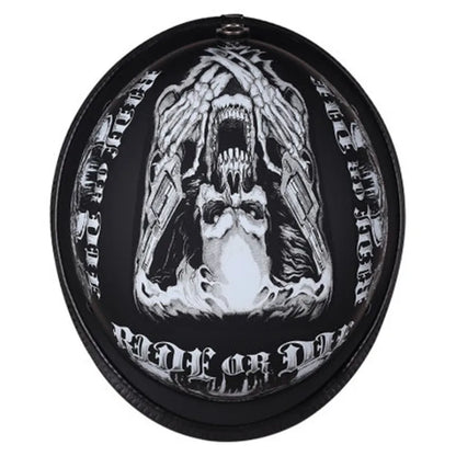 Vintage Half Face Helmet | Half Face & Leather - View 5 | Henderson Shop