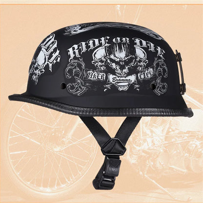 Vintage Half Face Helmet | Half Face & Leather - View 11 | Henderson Shop