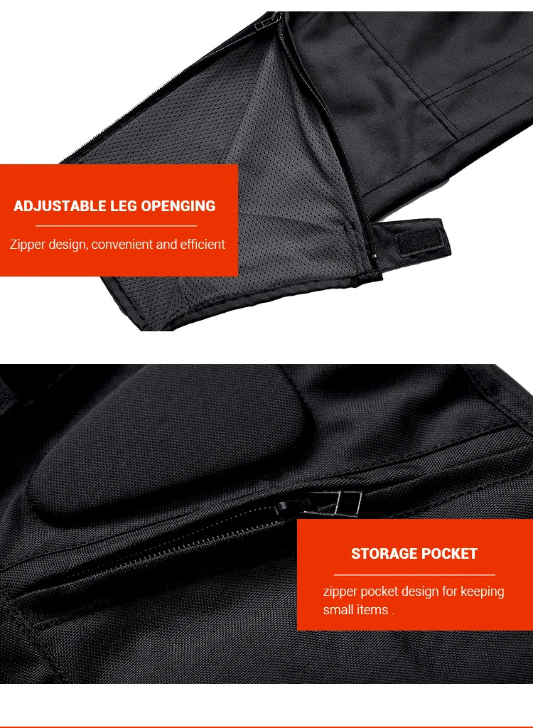 Hendersonshop Motorcycle Jacket Windproof Motocross Jackets Motorcycle Pants Wear-resistant Chaqueta Moto