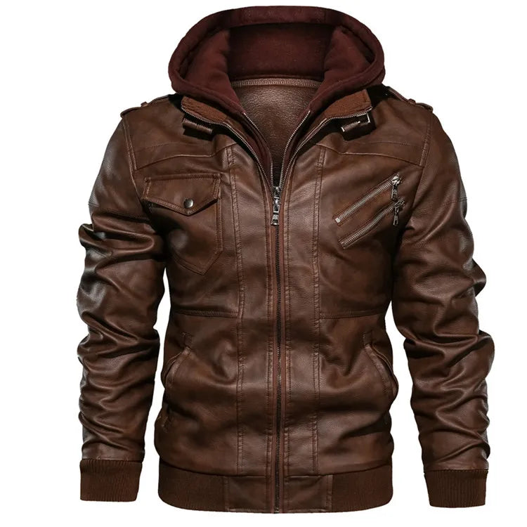 Leather Riding Jacket | Leather - View 6 | Henderson Shop