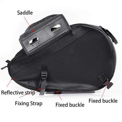 Newest Motorcycle Waterproof Racing Race Moto Helmet Travel Bags Suitcase Saddlebags + One Pair of Raincoat+Plastics