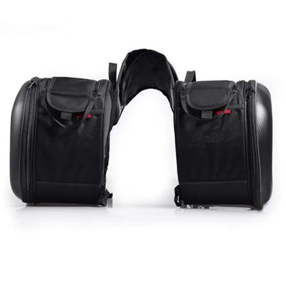 Newest Motorcycle Waterproof Racing Race Moto Helmet Travel Bags Suitcase Saddlebags + One Pair of Raincoat+Plastics