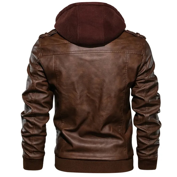 Leather Riding Jacket | Leather - View 9 | Henderson Shop