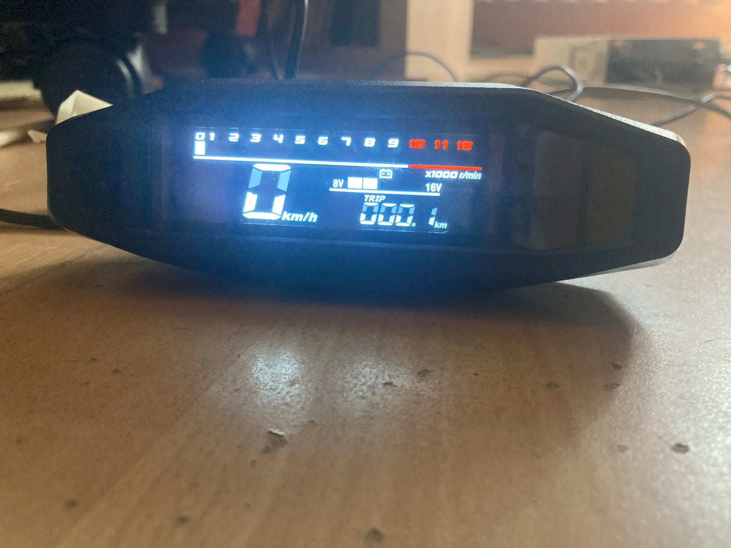 Digital Motorcycle Speedometer - View 15 | Henderson Shop