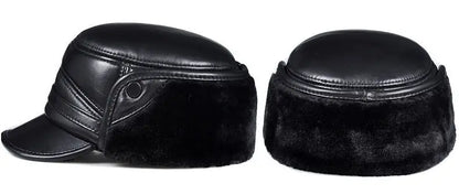 Motorcycle Cap | Leather & Winter - View 10 | Henderson Shop