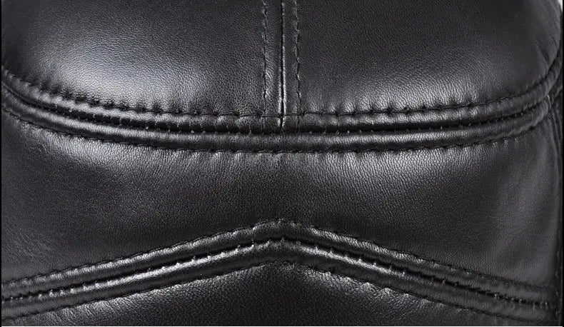 Motorcycle Cap | Leather & Winter - View 19 | Henderson Shop