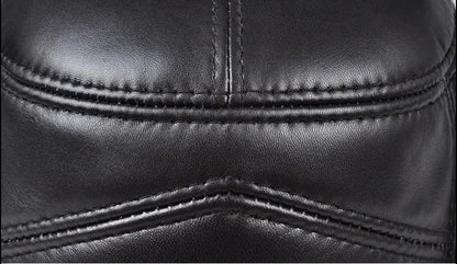 Motorcycle Cap | Leather & Winter - View 19 | Henderson Shop