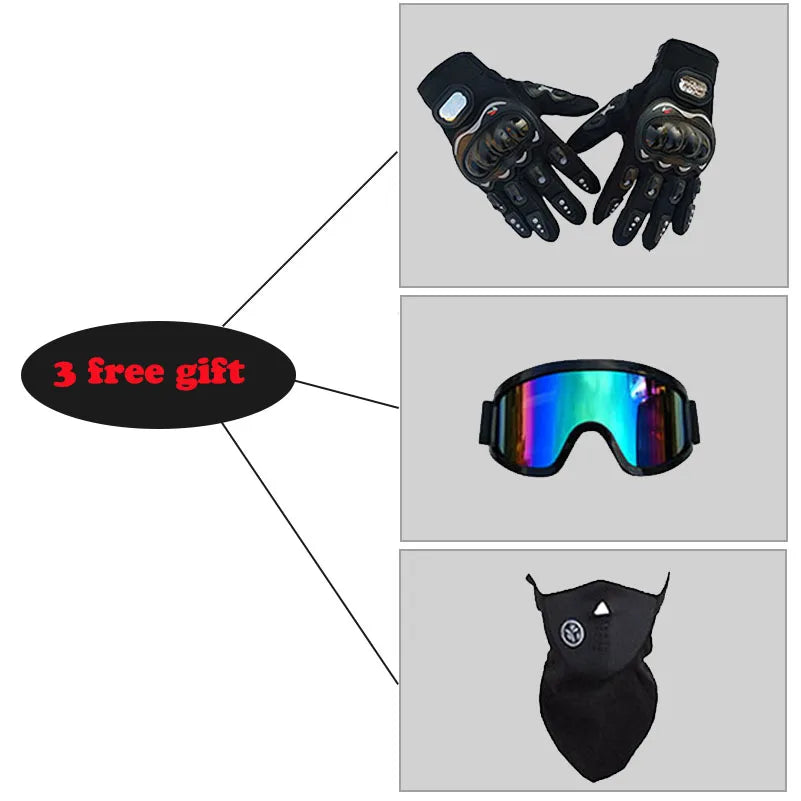 Helmets - 2019 New Flip Up Motorcycle Helmet Children motocross Off Road