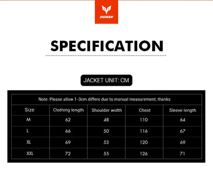 Hendersonshop Motorcycle Jacket Windproof Motocross Jackets Motorcycle Pants Wear-resistant Chaqueta Moto