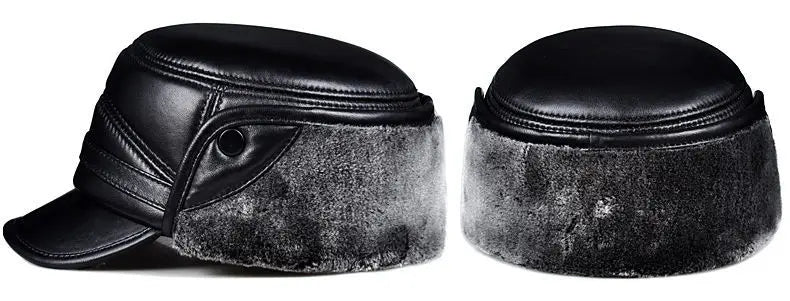 Motorcycle Cap | Leather & Winter - View 13 | Henderson Shop
