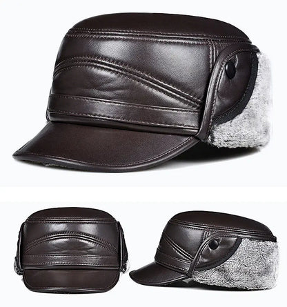 Motorcycle Cap | Leather & Winter - View 16 | Henderson Shop