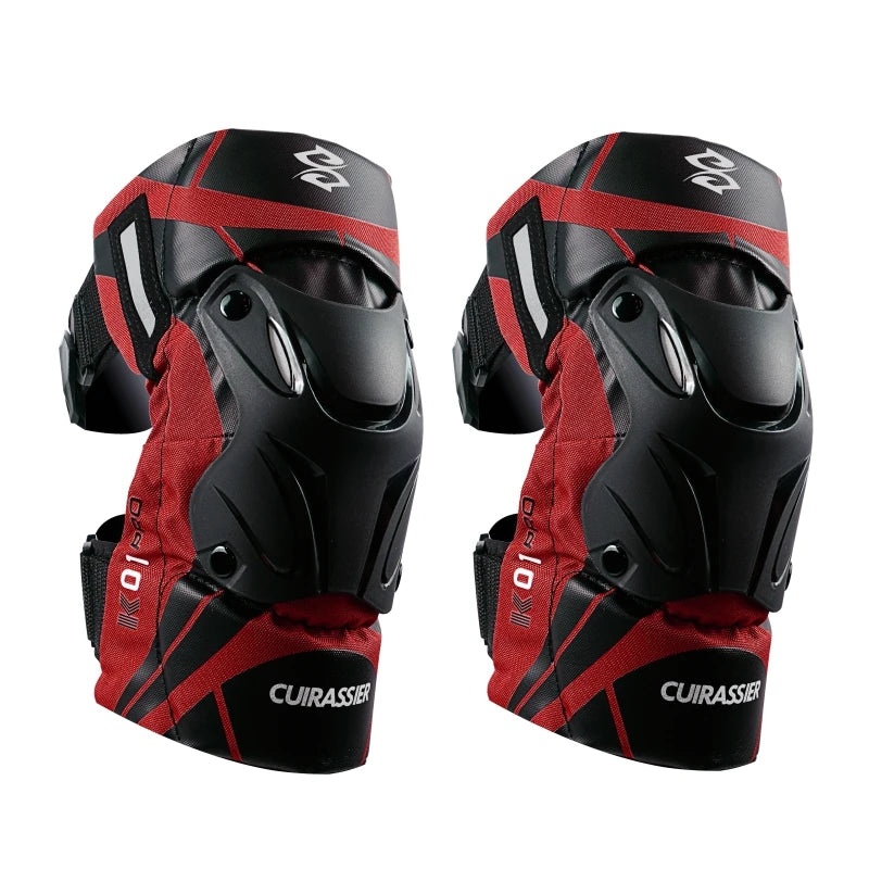 Cuirassier Motorcycle Knee Guards | Reflective - View 21 | Henderson Shop