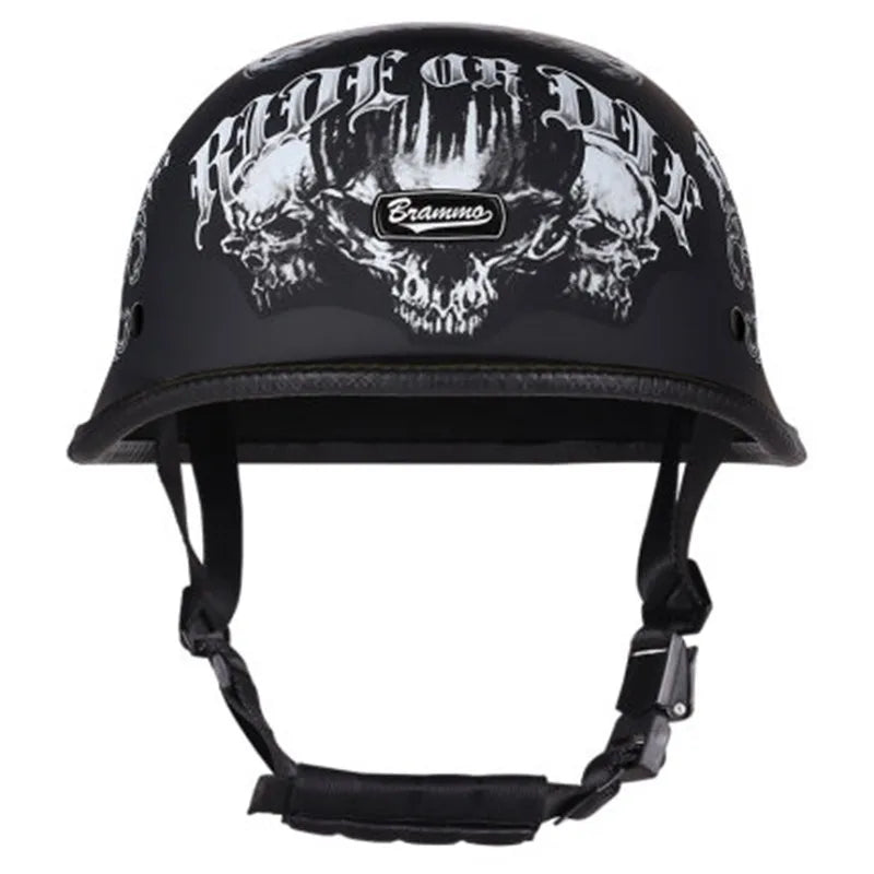 Vintage Half Face Helmet | Half Face & Leather | Henderson Shop