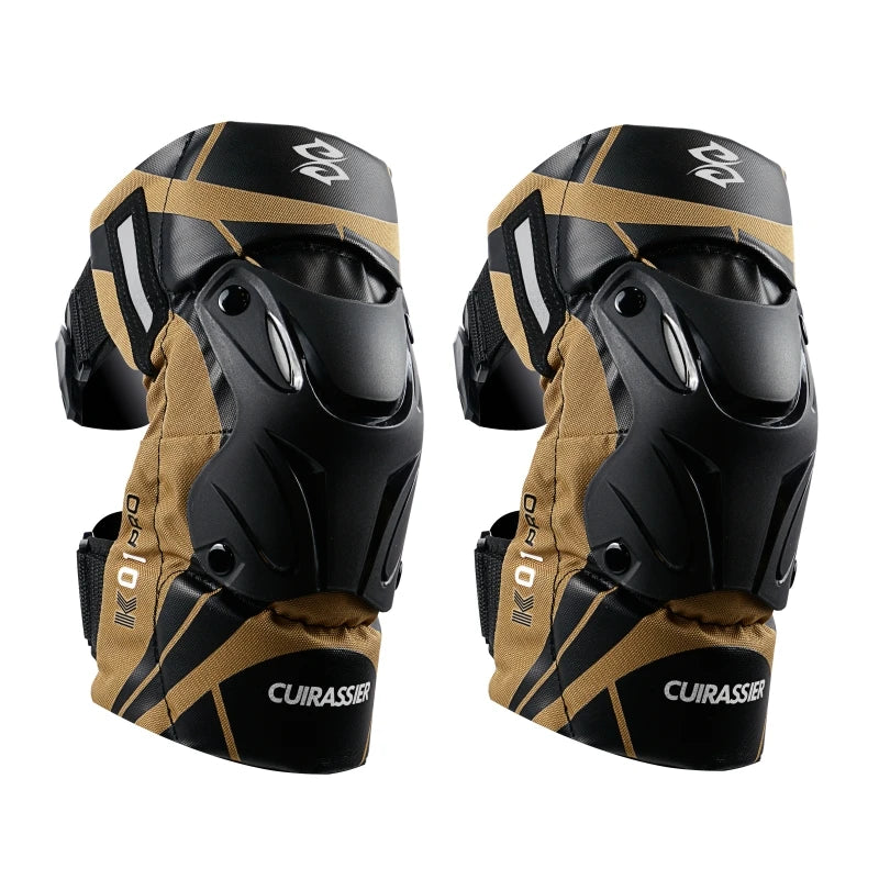 Cuirassier Motorcycle Knee Guards | Reflective - View 22 | Henderson Shop