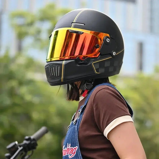 Harley Vintage Half Face Helmet | DOT Certified | Henderson Shop