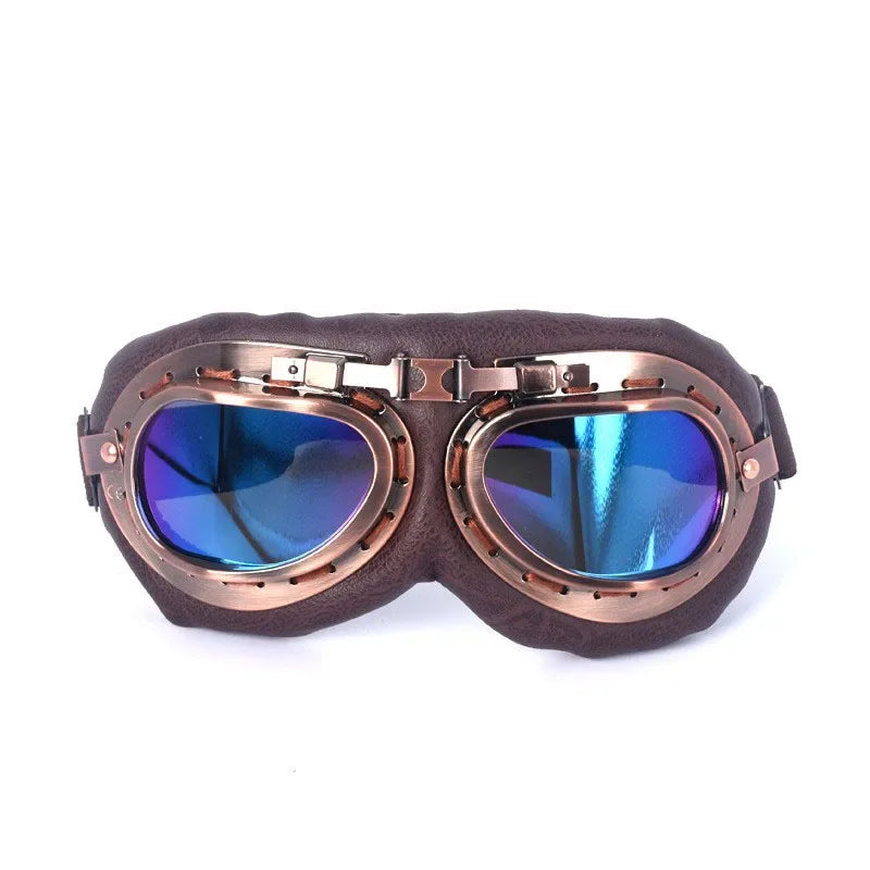 Retro Motorcycle Goggles | Vintage Steampunk Classic | Henderson Shop