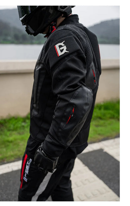 Motorcycle Jacket Winter Cold-proof Motorbike Racing Clothing Moto Motocross ... | Henderson Shop