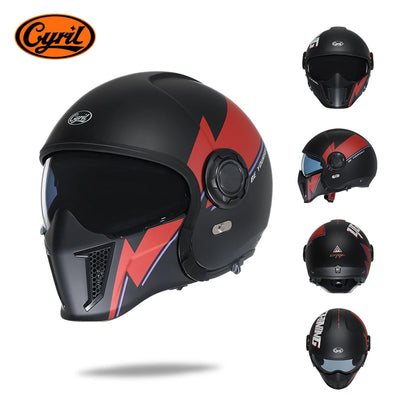 Modular Full Face Helmet | DOT Certified & ECE Certified - View 34 | Henderson Shop