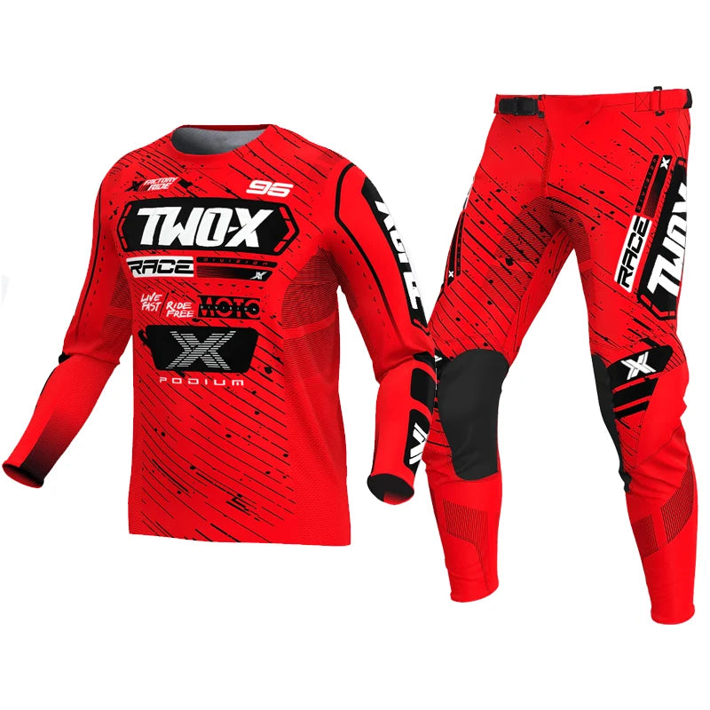 9 Color Two-X Podium 4-Way Dirt Bike MX Gear Off Road Kit
