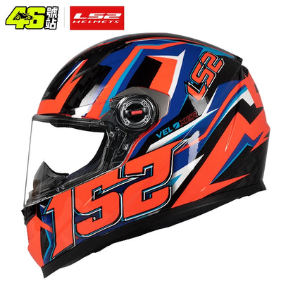 Helmets - LS2 Full Face Capacete Masculino ls2 FF358 Motocross Racing Man