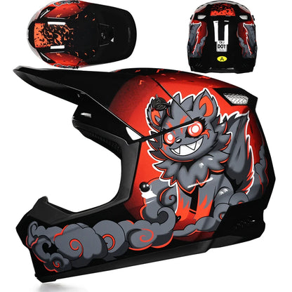 Motorcycle Helmet Professional Motocross Off Road Helm Children Off-road Casque Capacete De Motocicleta