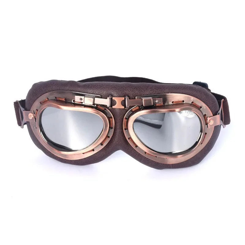 Retro Motorcycle Goggles | Vintage Steampunk Classic | Henderson Shop
