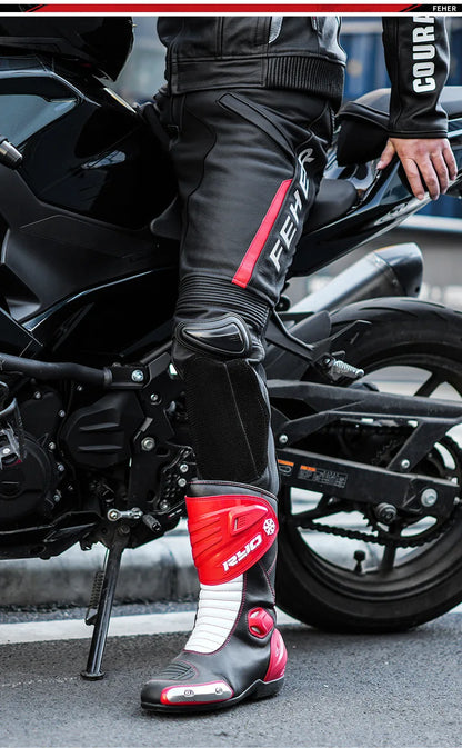 Motorcycle Riding Pants | Waterproof & Leather - View 20 | Henderson Shop